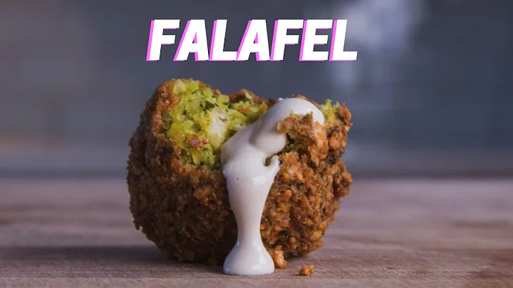FALAFEL BALL WITH TAHINI SAUCE