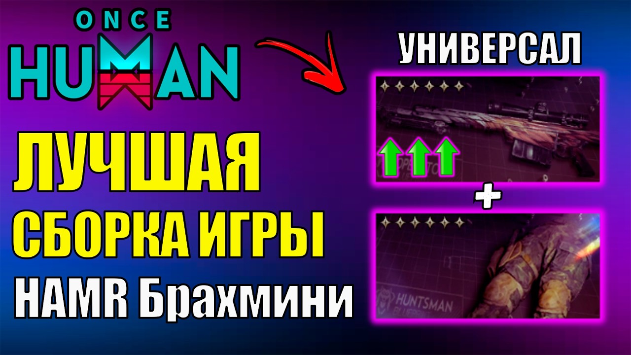 Легенда Игры! Лучший БИЛД на HAMR Брахмини в игре! Полный ГАЙД и БИЛД на Снайперку в Once Human!
