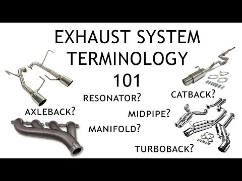 Quickly Clarified - Exhaust System Terminologies Explained in 5