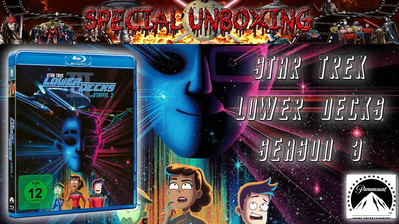 Unboxing - STAR TREK - LOWER DECKS - Season 3 - YouTube