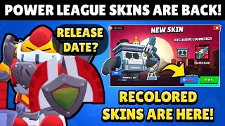 Power League Recolored Skins Release Date! - Brawl News!