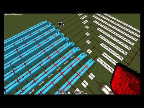 Minecraft - 7 segment numeric display - countdown clock