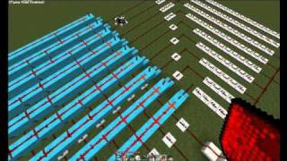 Minecraft - 7 segment numeric display - countdown clock