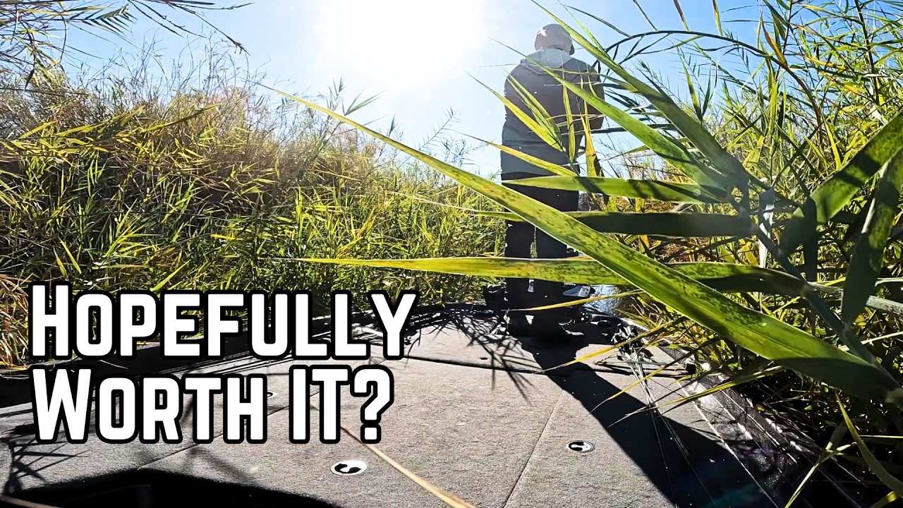 I FORCED My EXPENSIVE Bass Boat Into this PLACE! Was it Worth It?