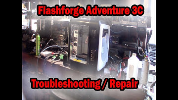 flashforge Adventure 3C Troubleshooting repair,  Bad PTFE tube Boden coupler, under extrusion