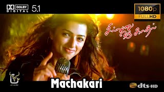 Machakari Machakari Sillunu Oru Kaadhal Video Song 1080P Ultra HD 5 1 Dolby Atmos Dts Audio 