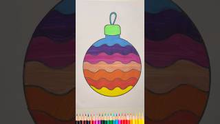 ✨ Coloring a Christmas Ornament | Holiday Art with Markers #coloringforkids #cuteart #markerdrawing ✨ Coloring a Christmas Ornament | Holiday Art with Markers #coloringforkids #cuteart #markerdrawing