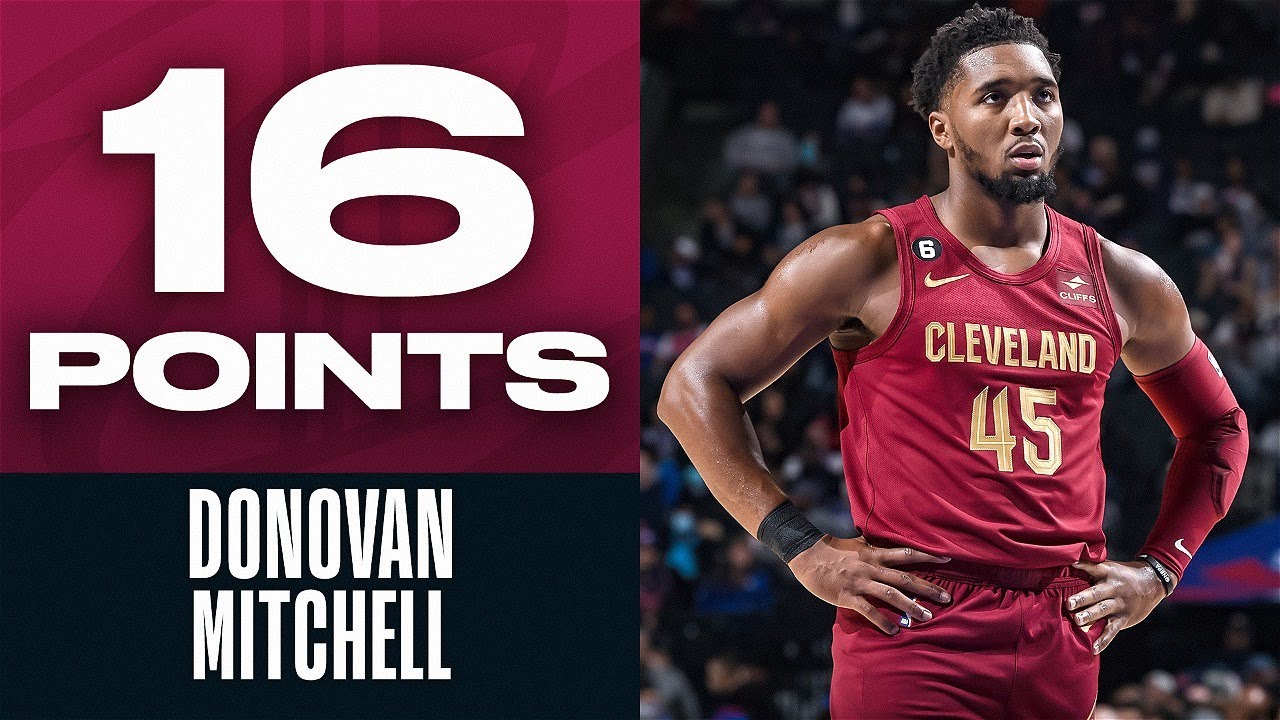 Donovan Mitchell Makes His Cavaliers DEBUT