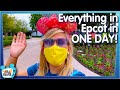 How Hard Is It To Do EVERYTHING in EPCOT in ONE Day?