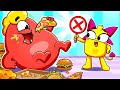 The 'Don't Overeat' Song with Fluffy Friends 🥦🎵