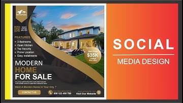 Social Media Post Design | Coreldraw tutorial in hindi