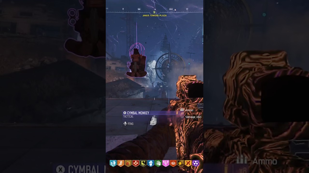 Infinite monkey bomb glitch in BO7 Zombies Cursed.