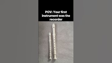 I still remember how to play Hot Cross Buns on the recorder. 🥲🎥: @musicallyclaudiavale