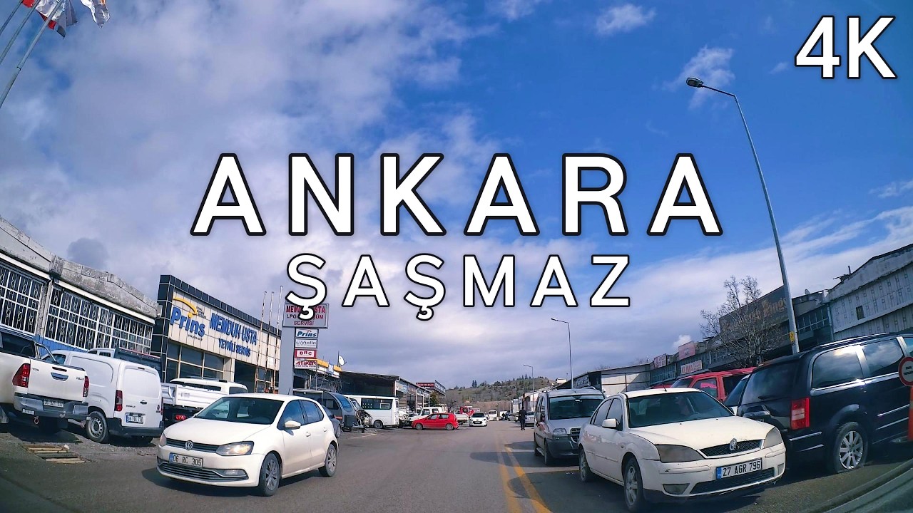 Ankara - Şaşmaz Oto Sanayi | 4K Araç Turu