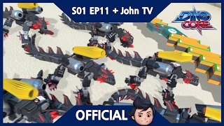 ⁣[Official] DinoCore & John TV | Once a friend, always a friend! | 3D Animation | Season 1 Episod