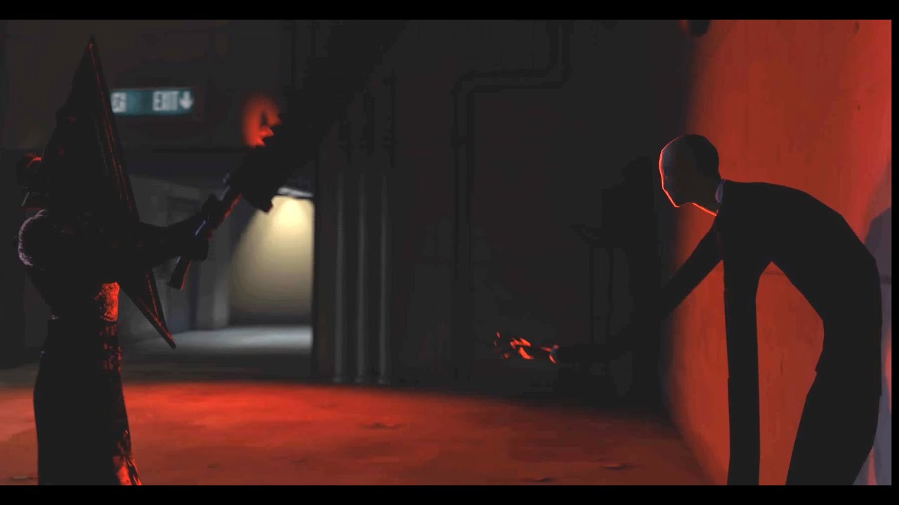 Slenderman VS Pyramid Head [SFM Animation]