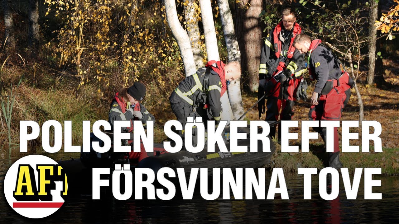 Här söker man efter försvunna Tove