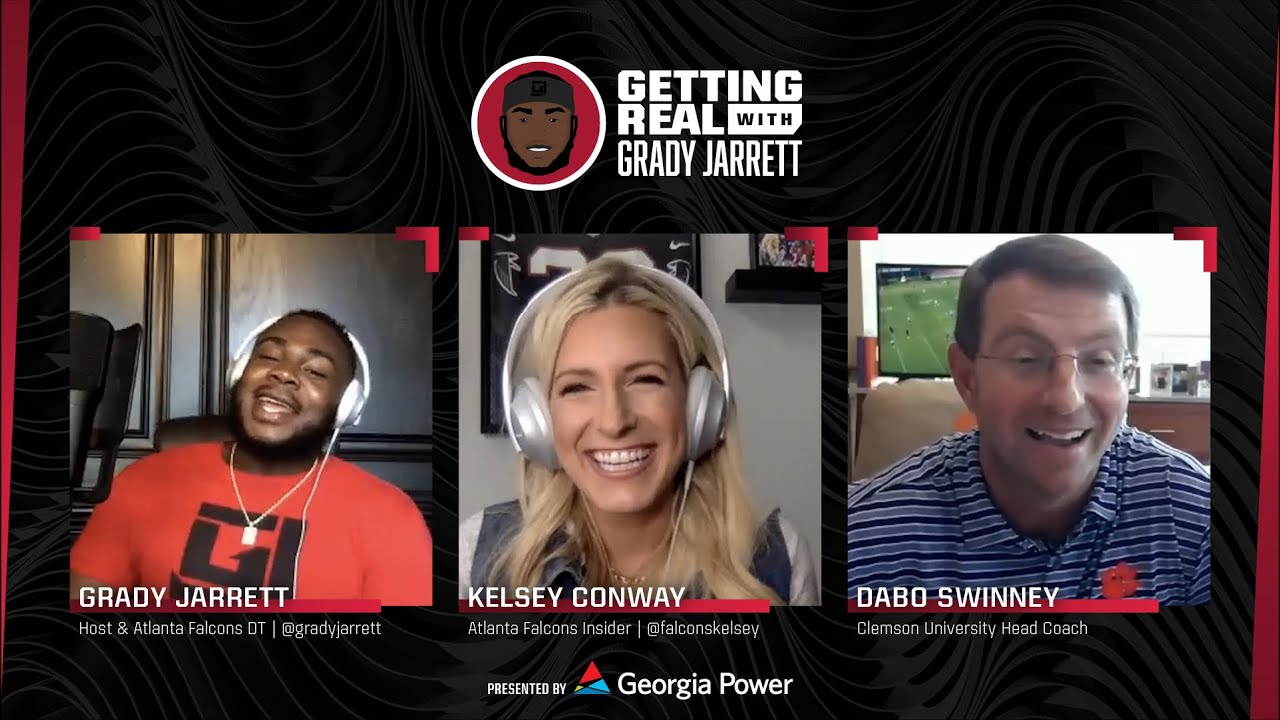 Getting Real with Grady Jarrett Podcast | Dabo Swinney on recruiting, life lessons, legacies & more