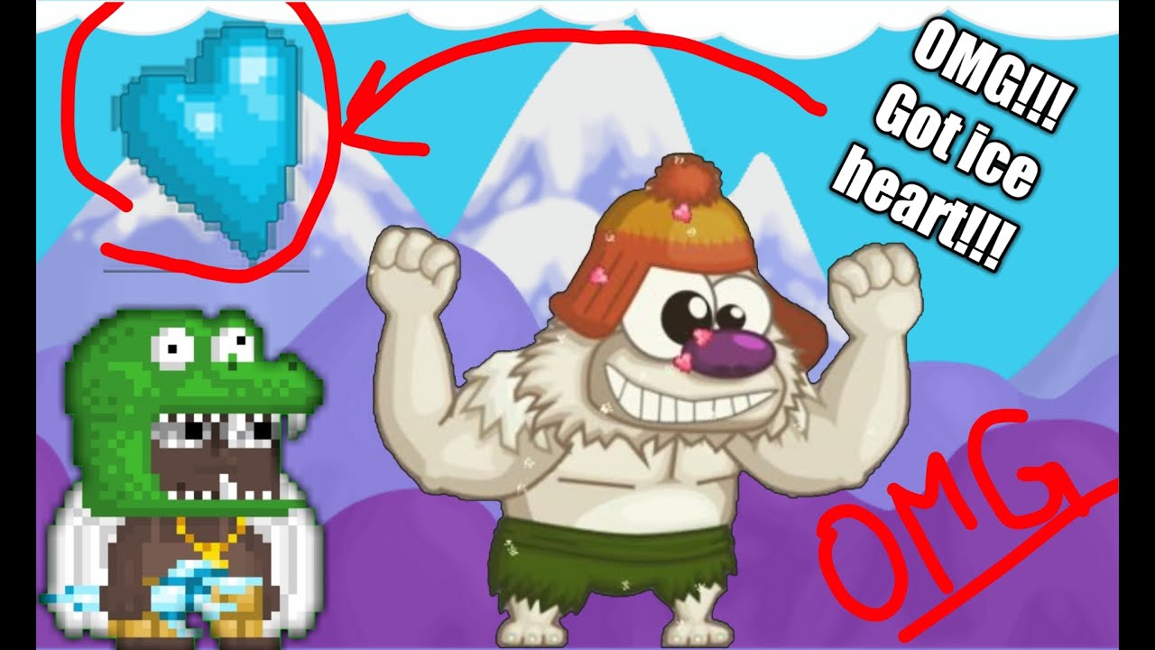 OMG getting Icy Heart of Winter during GROWCH!!! Growtopia YouTube
