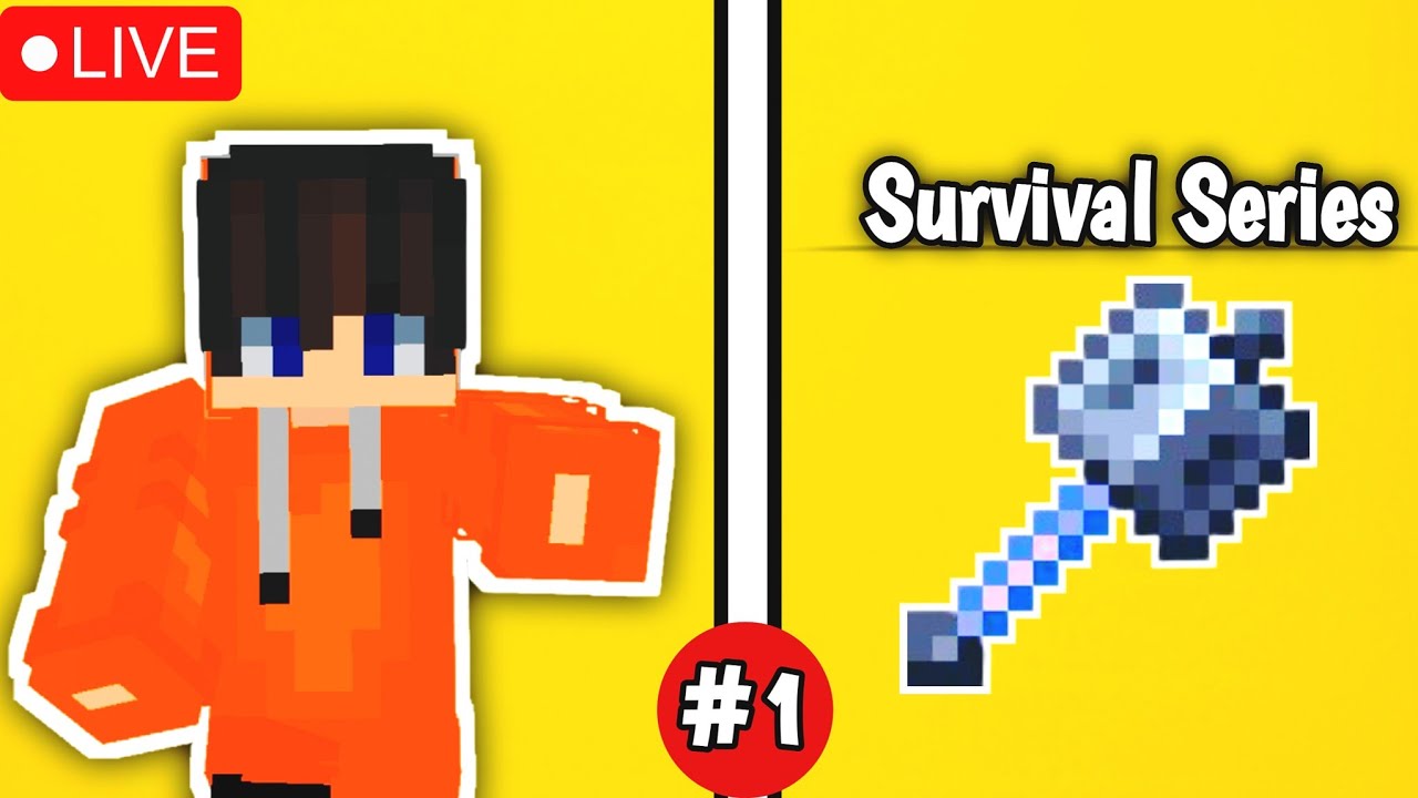 Minecraft Survival Series Part 1 In Pocket Edition In Hindi - YouTube