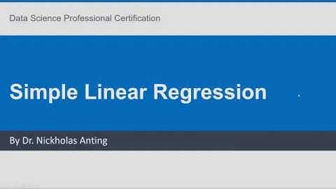 Simple Linear Regression with KNIME