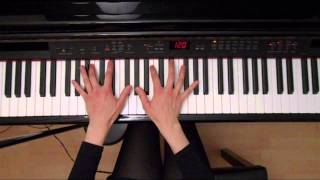 Online Piano Scales: C#- Eb- F#-G#-Bb Minor Broken Chords