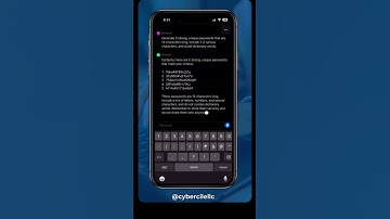 How to use ChatGPT to create a strong password AI