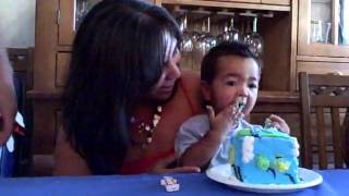 Caleb's First Birthday Cake