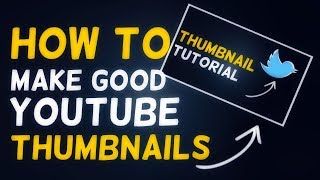 HOW TO MAKE GOOD THUMBNAILS FOR FREE!!! befunky tutorial
