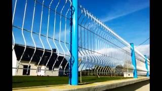 welded wire mesh fence panels in 6 gauge  8 gauge welded wire fence panel in 6&11 gauge