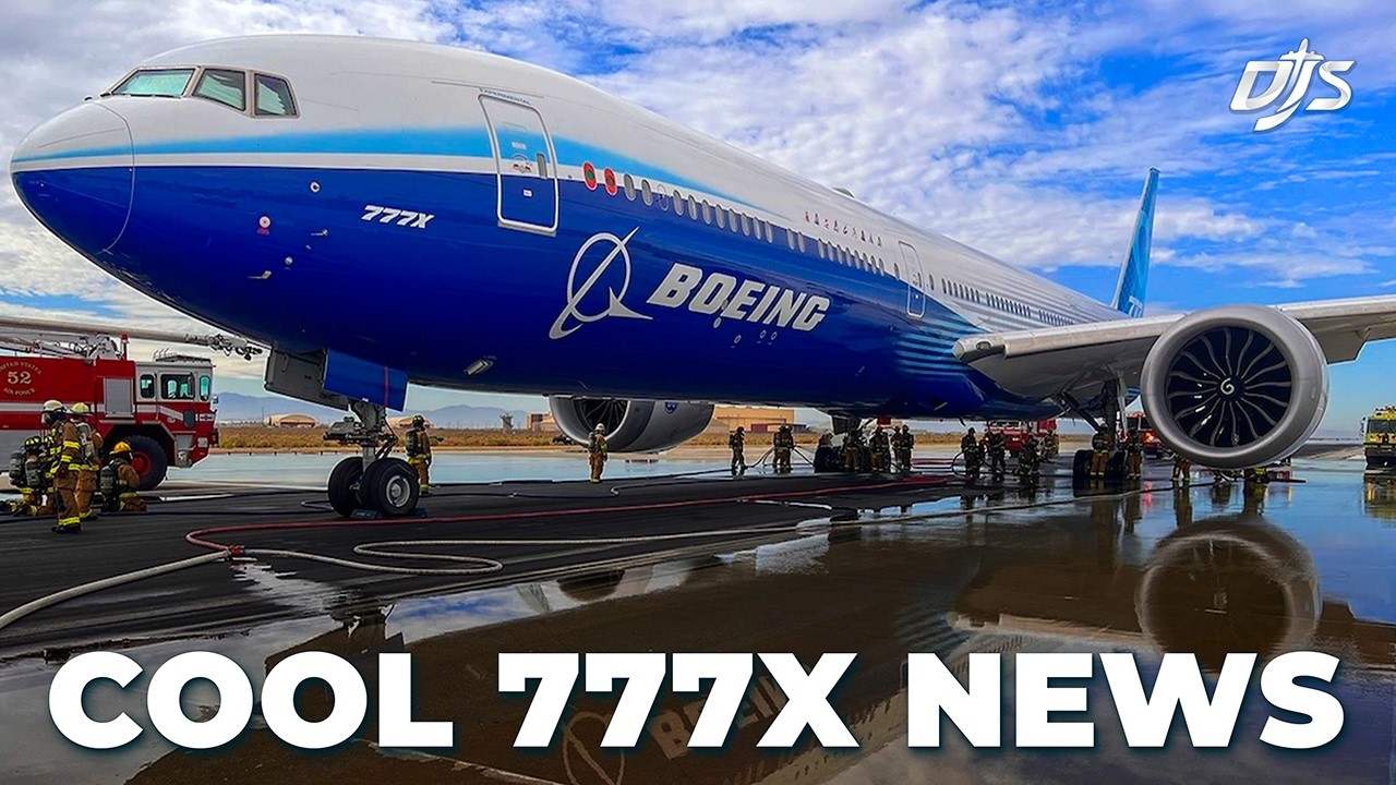Cool Boeing 777X Update - YouTube