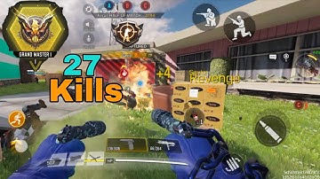 *NEW* 27 KILLS DUO V SQUARD COD MOBILE MP RANKED GAMEPLAY IN GRAND MASTERS RANK | FILMY PLAYS