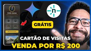 Free Digital Business Card: Create in 5 Minutes and Sell for R$200 (Google AI Studio) screenshot 1