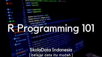 R Programming 101 - Shortcut Operasi R, Tipe Data (Character, Numeric, Integer) - Video 3