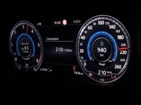 VW Passat B8 2 0BiTDI 240 KM - launch control acceleration 0-210km/h - pospešek 0-210km/h