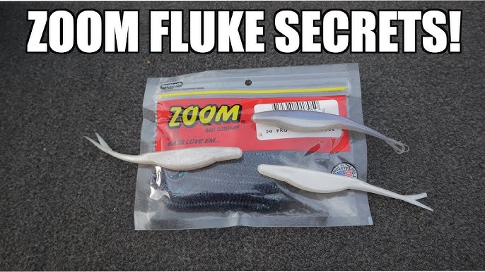 How to RIG a FLUKE for Bass! FLUKE UnderWater! FLUKE Tips! ZOOM Fluke. Clear  Water Bass Fishing Bait 