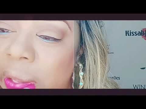 Kissable Lips Cosmetics Glitterbomb Lipstick Tutorial