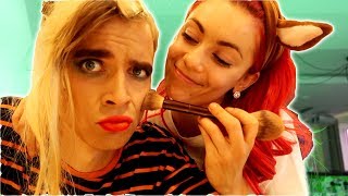 My GIRLFRIEND does my MAKE UP