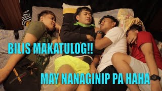 &quot;PAUNAHAN MATULOG CHALLENGE&quot;(may nanaginip pa)