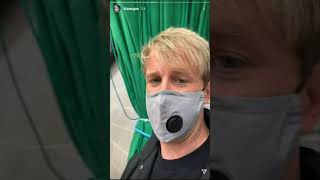 Kian Egan explica su vacuna vs el Covid