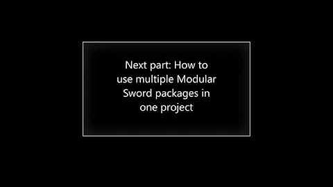 UE4 Modular Sword - How to create a new sword