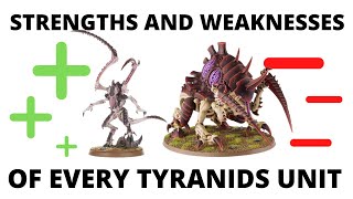 Strengths and Weaknesses for EVERY Codex Tyranids Unit - Tyranid Tactics!