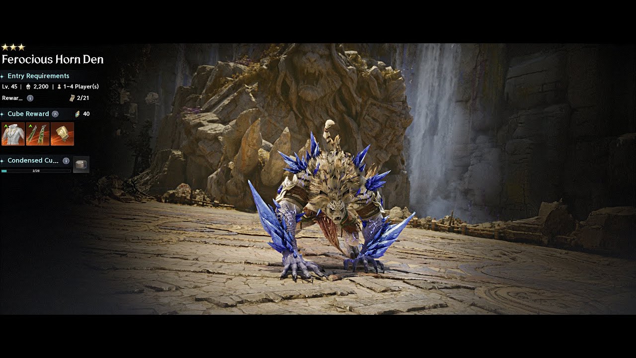 Ferocious Horn Den (Conquest) Aion2 - Templar