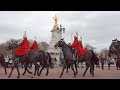 Windy London Walk from Green Park to Leicester Square via Buckingham Palace & Horse Guards Parade