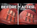 Simple way to CLEAN LEATHER to PERFECTION & Paint Correction Tips with Authentic Details