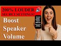 Boost Phone Volume Android Device | Speaker Sound Increase | Mobile Low Sound Problem #sound