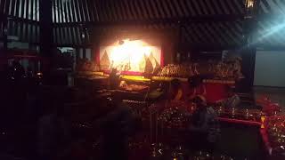 Ramayana Shadow Puppet Wayang show Indonesia