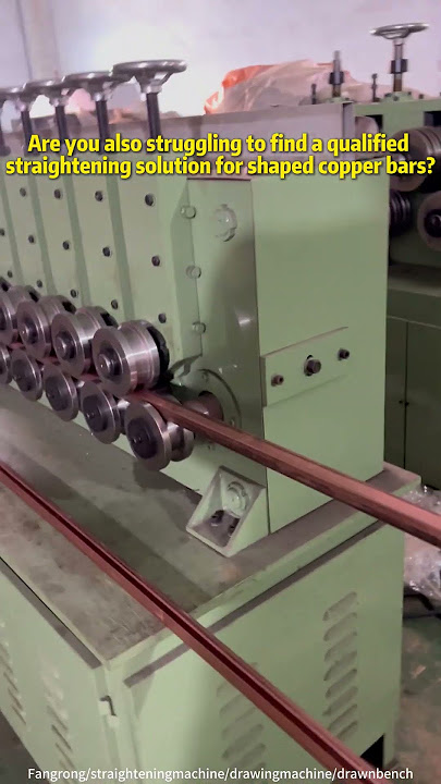 FangRong Irregular Straightening Machine Manufacturer