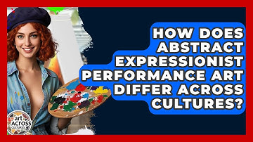 How Does Abstract Expressionist Performance Art Differ Across Cultures? - Art Across Cultures