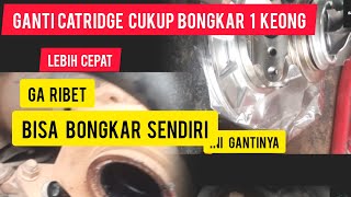 Ganti Catridge Turbo Kijang Inova 2kd , tanpa harus bongkar knalpot.